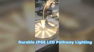 IP66 Αδιάβροχο Led Φωτιστικό Αυλής με χυτό αλουμίνιο που χρησιμοποιείται σε πάρκα.