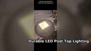 Φωτιστικό κήπου Led 60W 4000K με μονό βραχίονα IP66 IK10 που χρησιμοποιείται σε πάρκα και αστικούς δρόμους.
