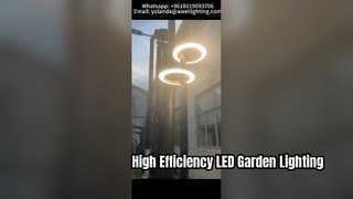 30W-60W IP66 IK10 Διπλής κεφαλής Led Φωτιστικό Κήπου με 160lm/w που χρησιμοποιείται στους δρόμους.
