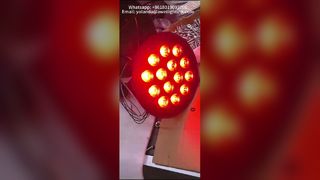 80W RGW Led Flood Light με χρώμα και διακόπτη ισχύος που χρησιμοποιείται σε πάρκα.