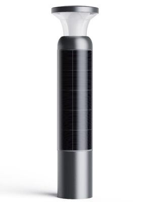 Αγορά 3.2V 24AH Aluminum Solar Bollard With PC Lens And Glass Cover Waterproof IP66 Used In Parks. online manufacture