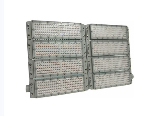 IP65 Βιομηχανικά φώτα LED μεμονωμένων φωτεινών προβολέων Αλουμινίου Μαύρο 800W