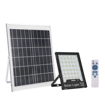 4-6 ώρες χρόνος φόρτισης τηλεχειριστήριο 100w-400w SOLAR LED φώτα πλημμύρας που χρησιμοποιούνται στο δημόσιο και στον κήπο