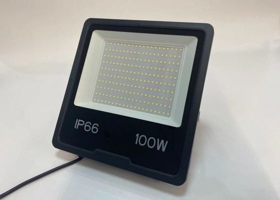 100W μαύροι υπαίθριοι προβολείς τοπίων των οδηγήσεων κατοικίας IP65