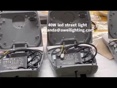 Εμπορικά φώτα LED χώρου στάθμευσης, Φώτα LED οδικής φωτεινότητας IP65 IK09 Meanwell Driver Philip LED